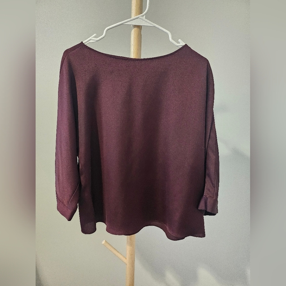 RACHEL Rachel Roy Tops - RACHEL Rachel Roy Rich Plum Blouse